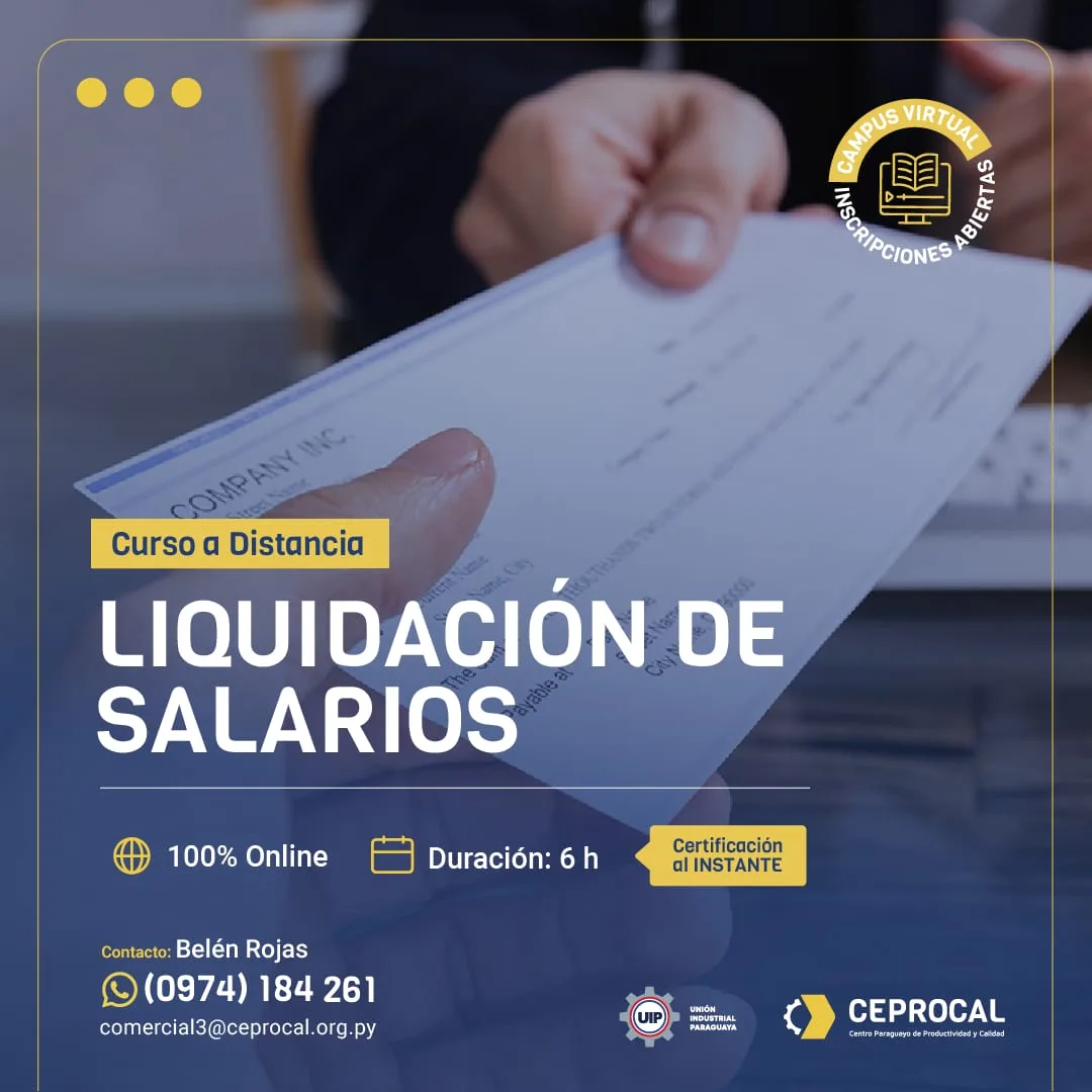 Liquidación de salarios